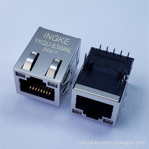 INGKE YKGU-8399NL Direct Substitute Bel 2250013-4 1 Port Through Hole 1000 Base-T RJ45 LAN Transformer